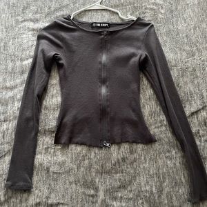 The Kript Zipper Cardigan